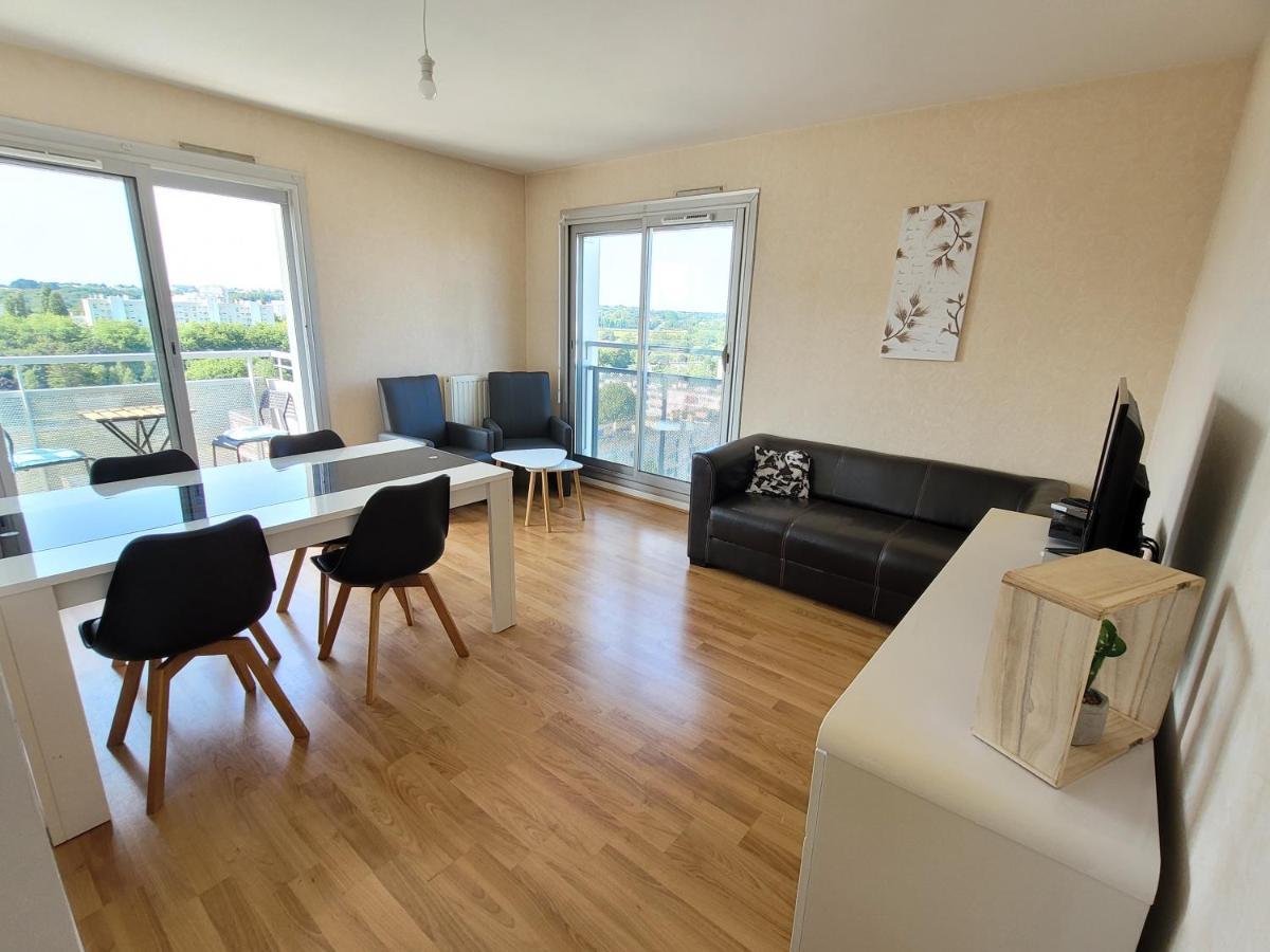 Appartement T5 Avec 4 Lits Doubles Brest Esterno foto